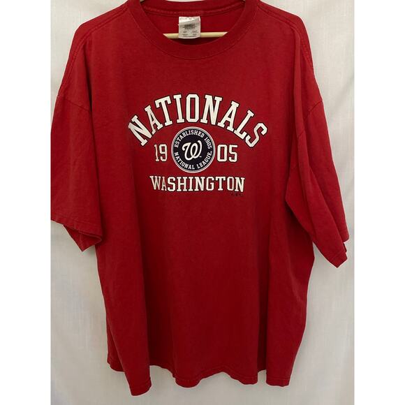 Adidas MLB Washington Nationals Mens 2XL T shirt Tee shirt Major League Baseball - Picture 1 of 4